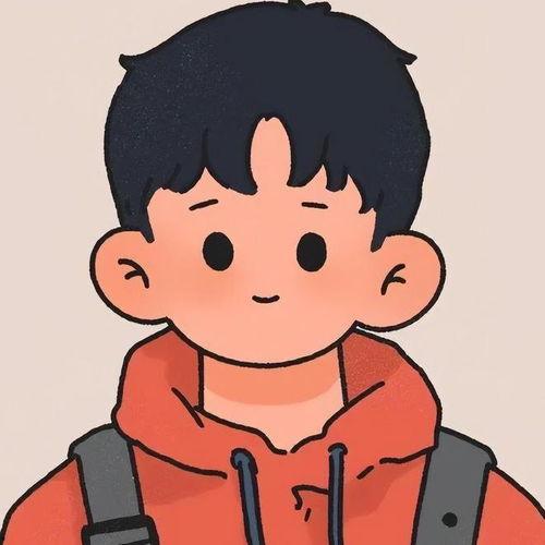 吃瓜头像手绘男,手绘男生吃瓜头像的趣味解读