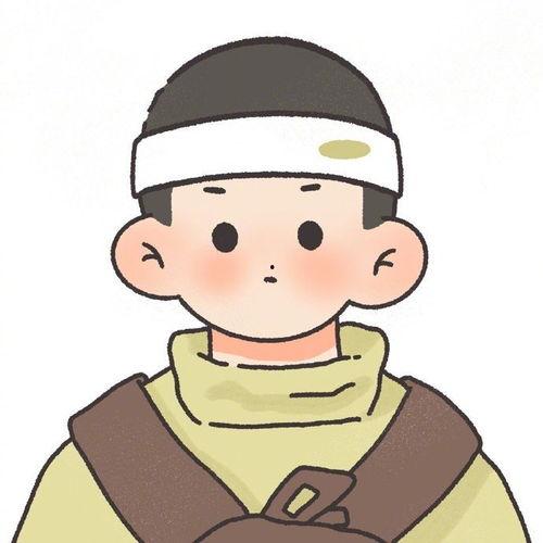 吃瓜头像手绘男,手绘男生吃瓜头像的趣味解读