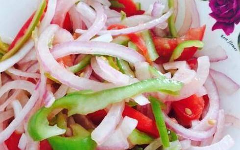 砍瓜跟洋葱炒着吃,砍瓜洋葱炒制新体验